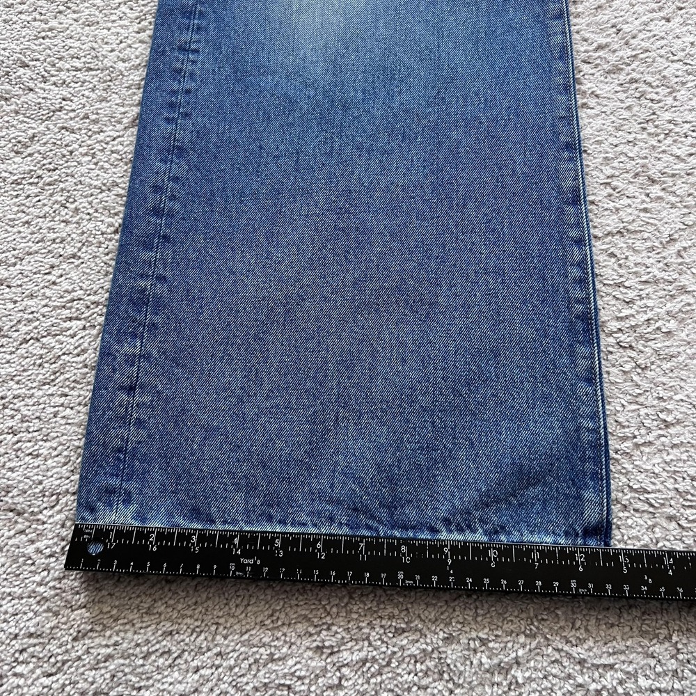 AG Adriano Goldschmied Deven High Rise Ultra Wide Leg Jeans Womens 29 Blue - Picture 14 of 15